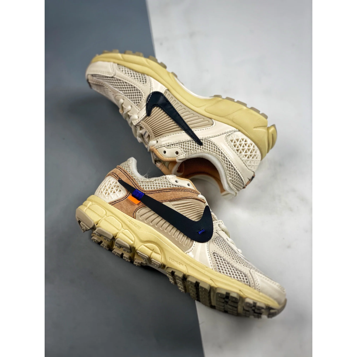 Zoom Vomero 5 x OW 'Beige' - Image 5