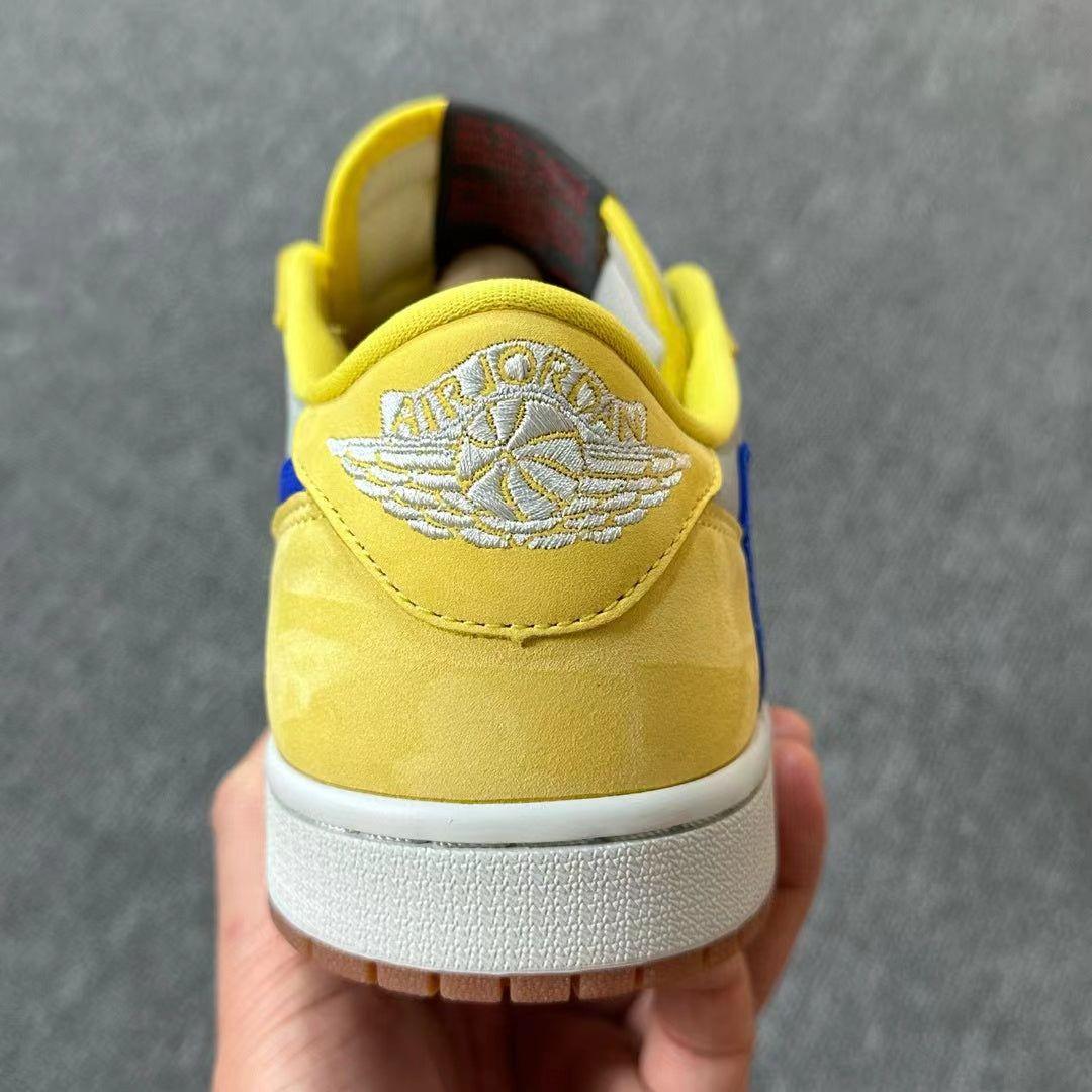 AJ 1 Low x Travis Scott 'Canary' - Image 5