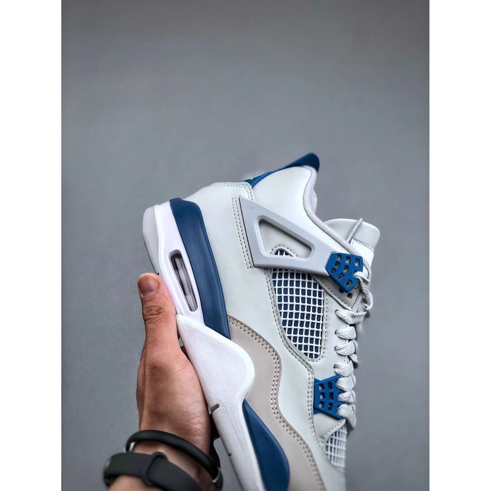 AJ 4 Retro 'Military Blue' 2012 - Image 4