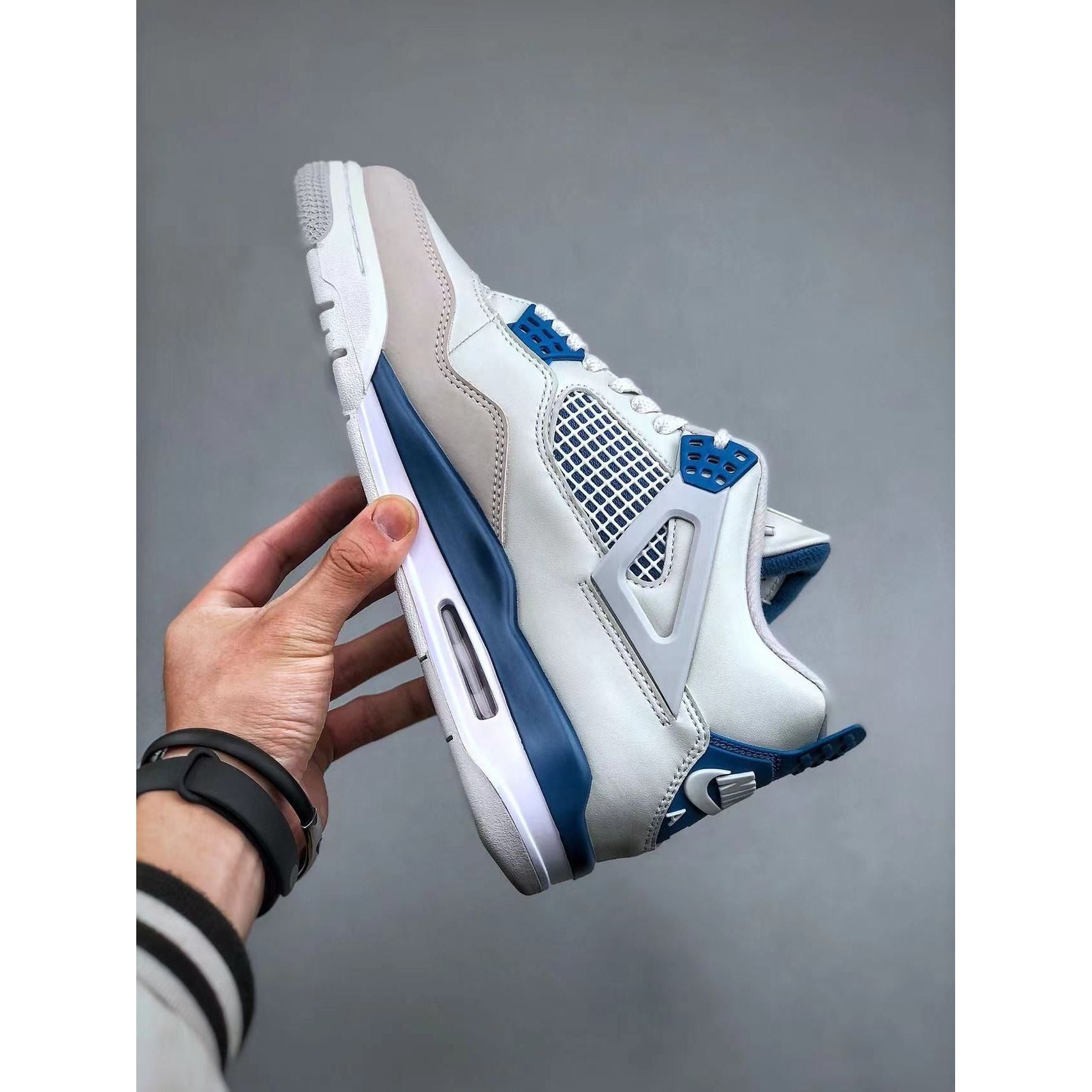 AJ 4 Retro 'Military Blue' 2012 - Image 6
