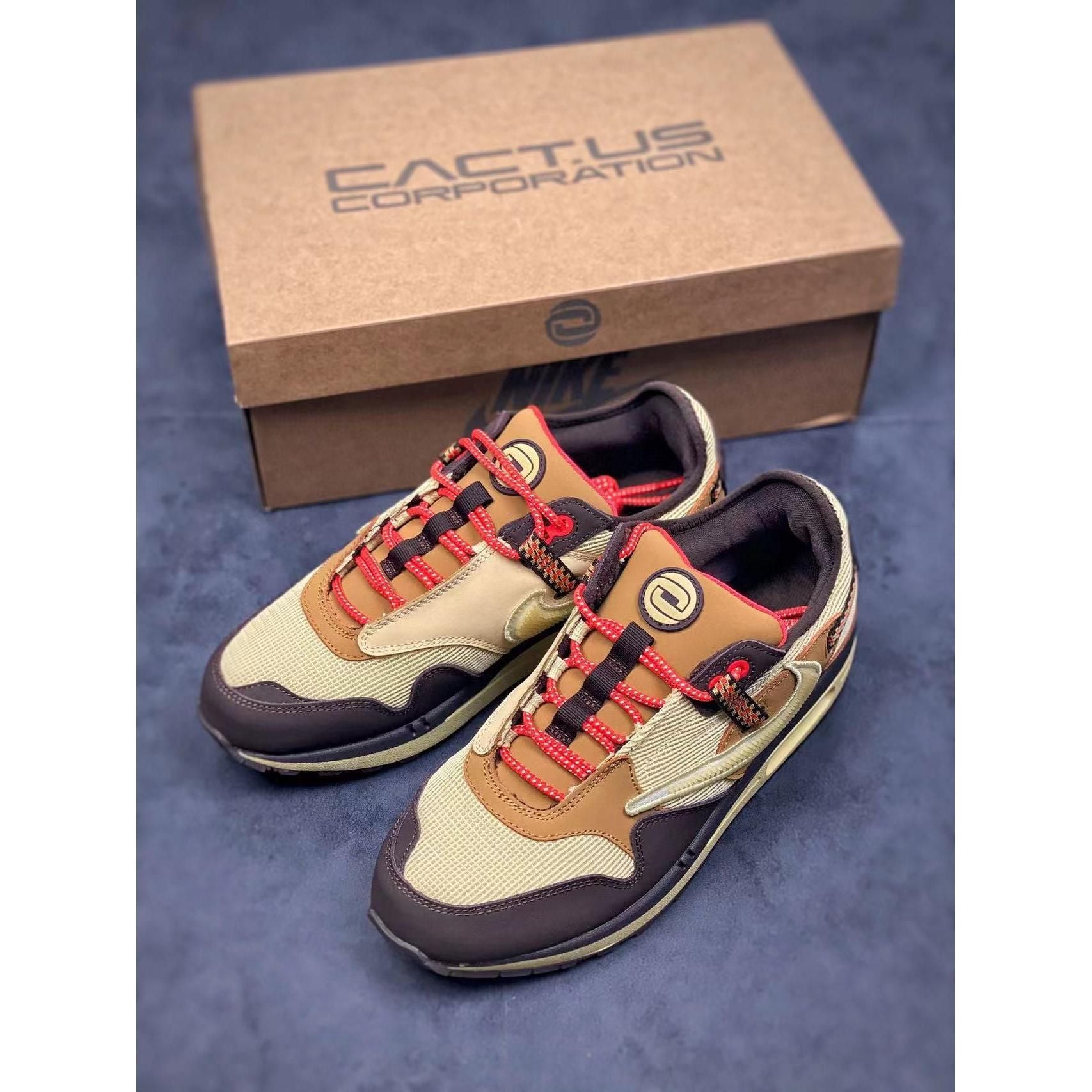 AM 1 x Travis Scott 'Baroque Brown' - Image 10