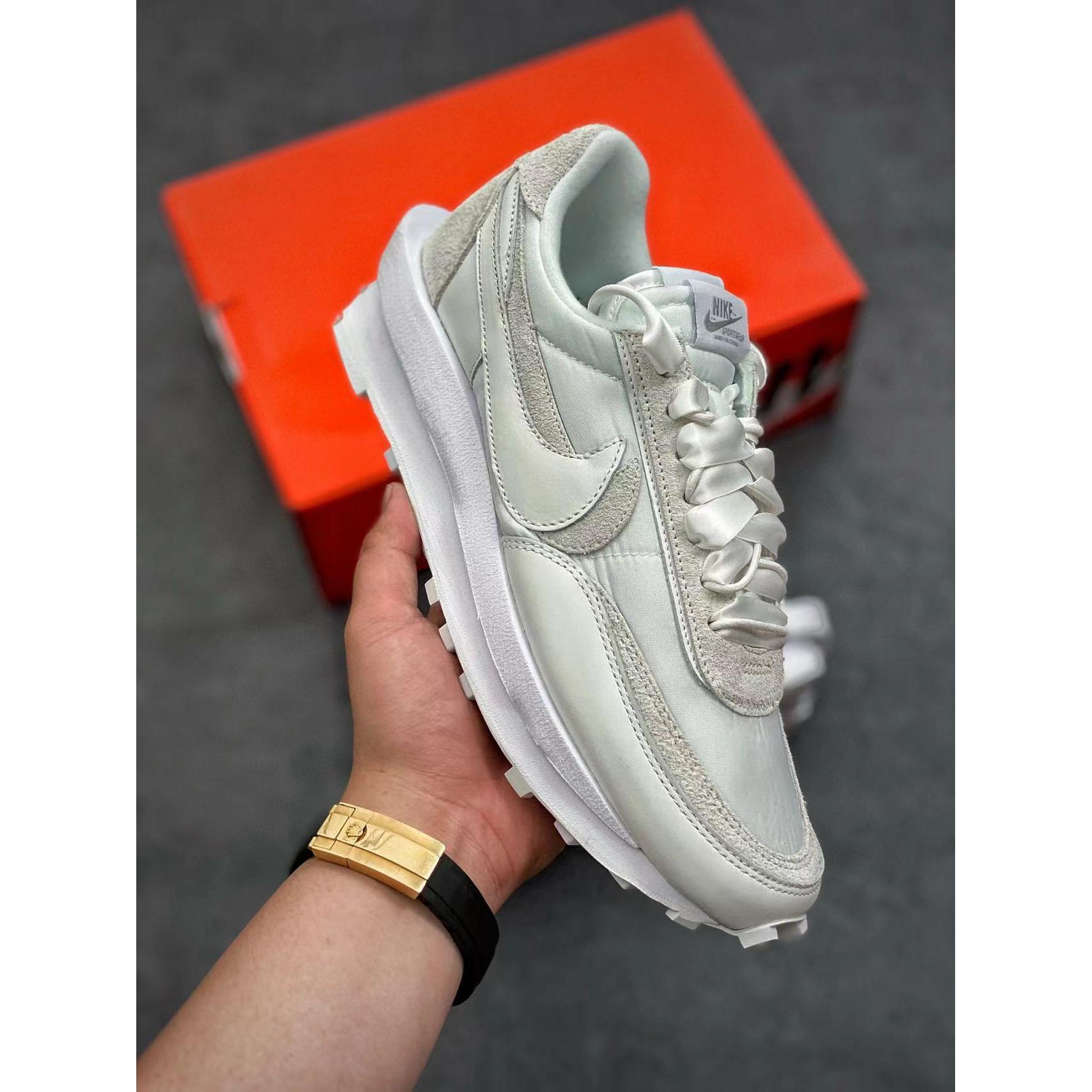 Sacai x LDWaffle 'White Nylon' - Image 3