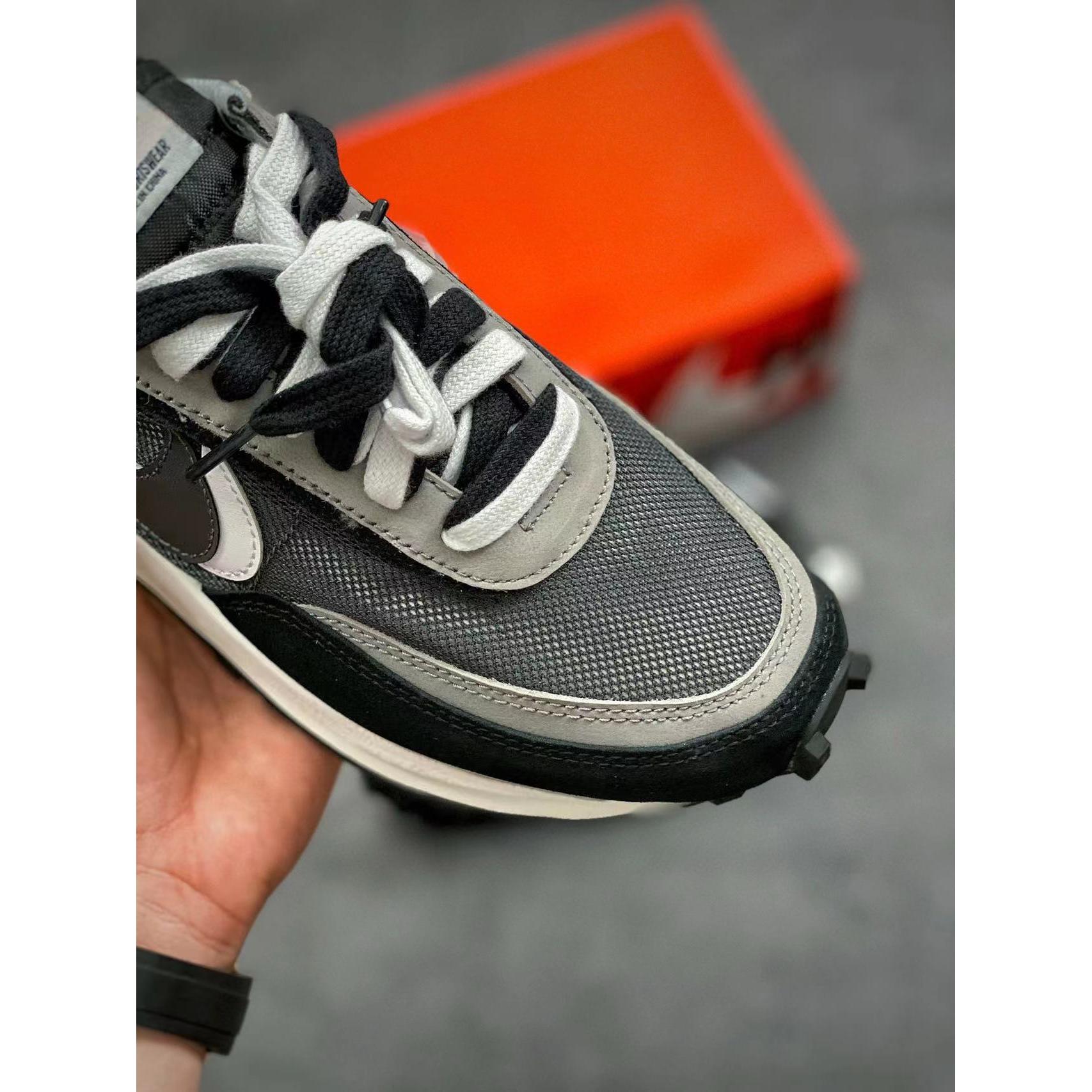 Sacai x LDWaffle 'Black' - Image 8