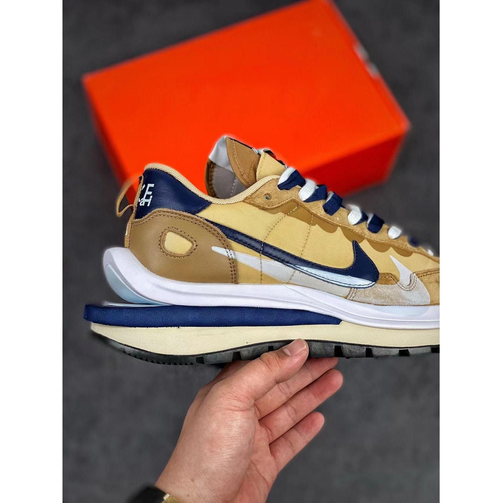 Sacai x VaporWaffle 'Sesame Blue Void' - Image 7