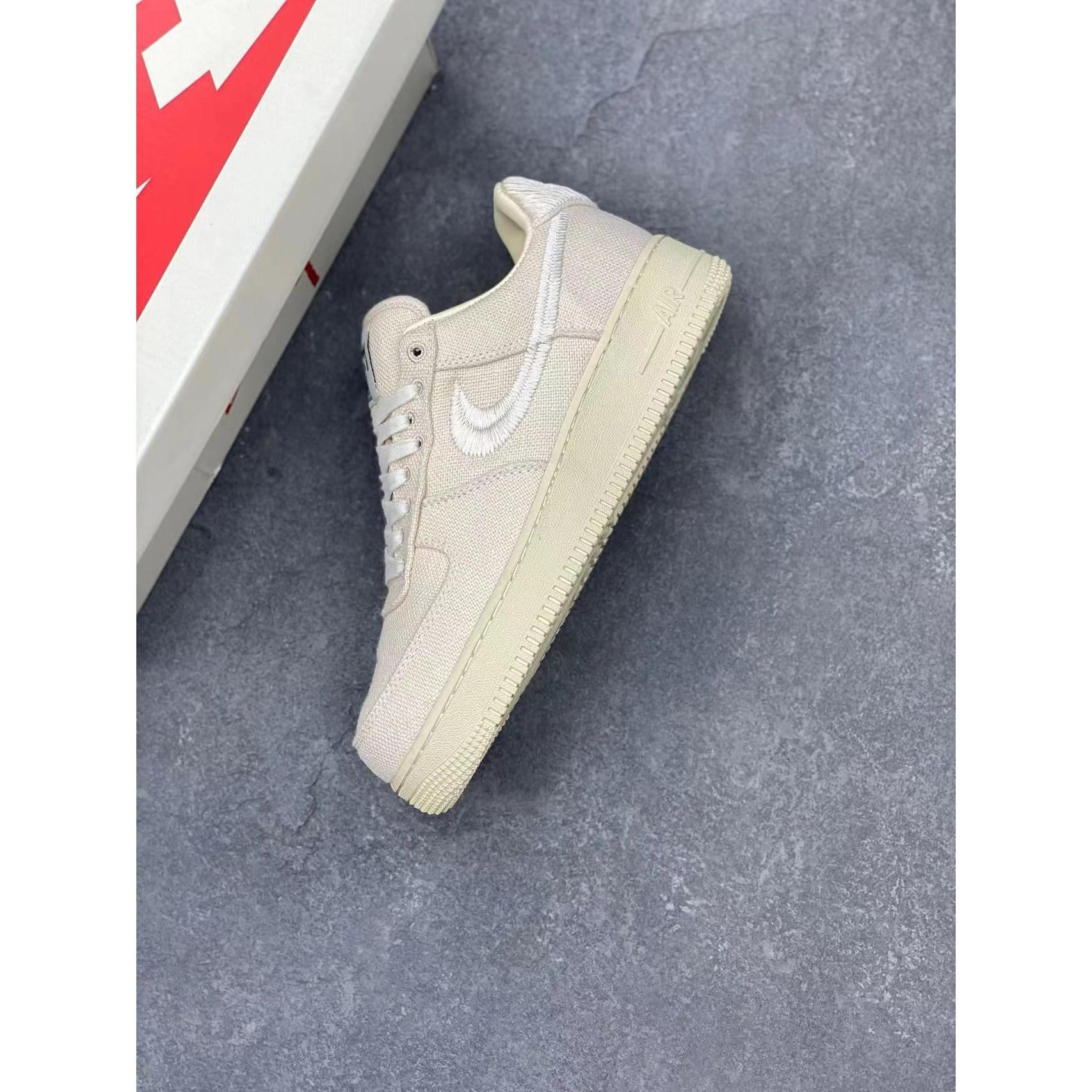 AF 1 Low x Stussy 'Fossil' - Image 8