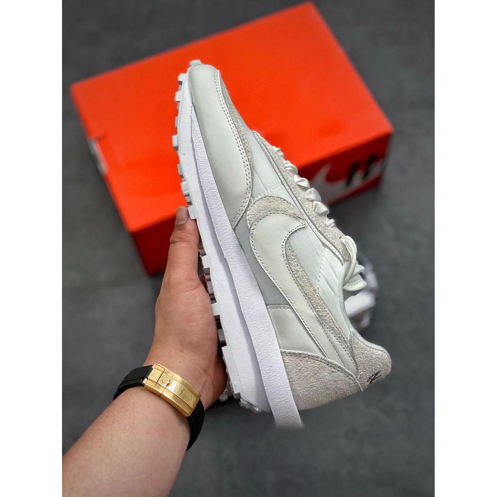 Sacai x LDWaffle 'White Nylon' - Image 5