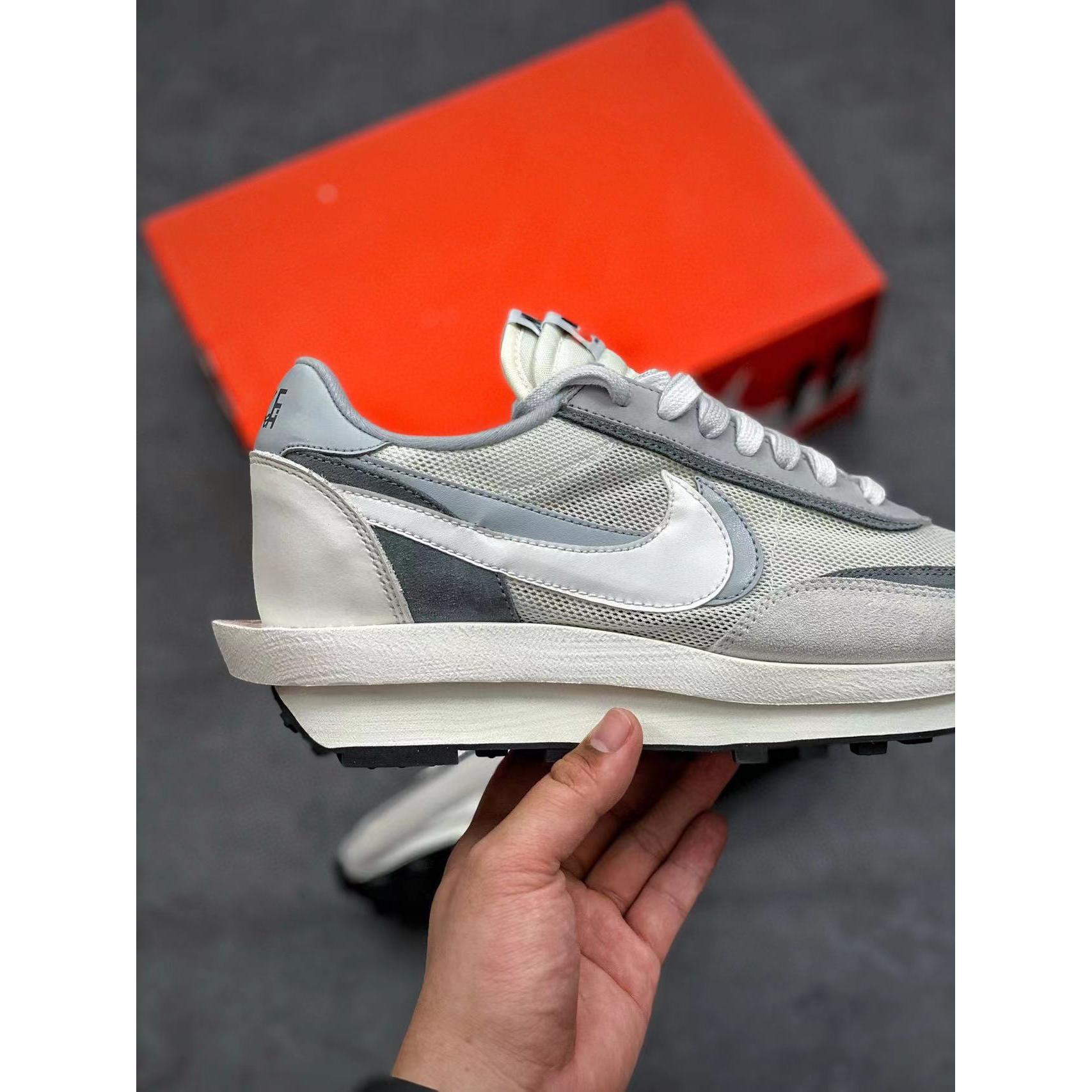Sacai x LDWaffle 'Summit White' - Image 7