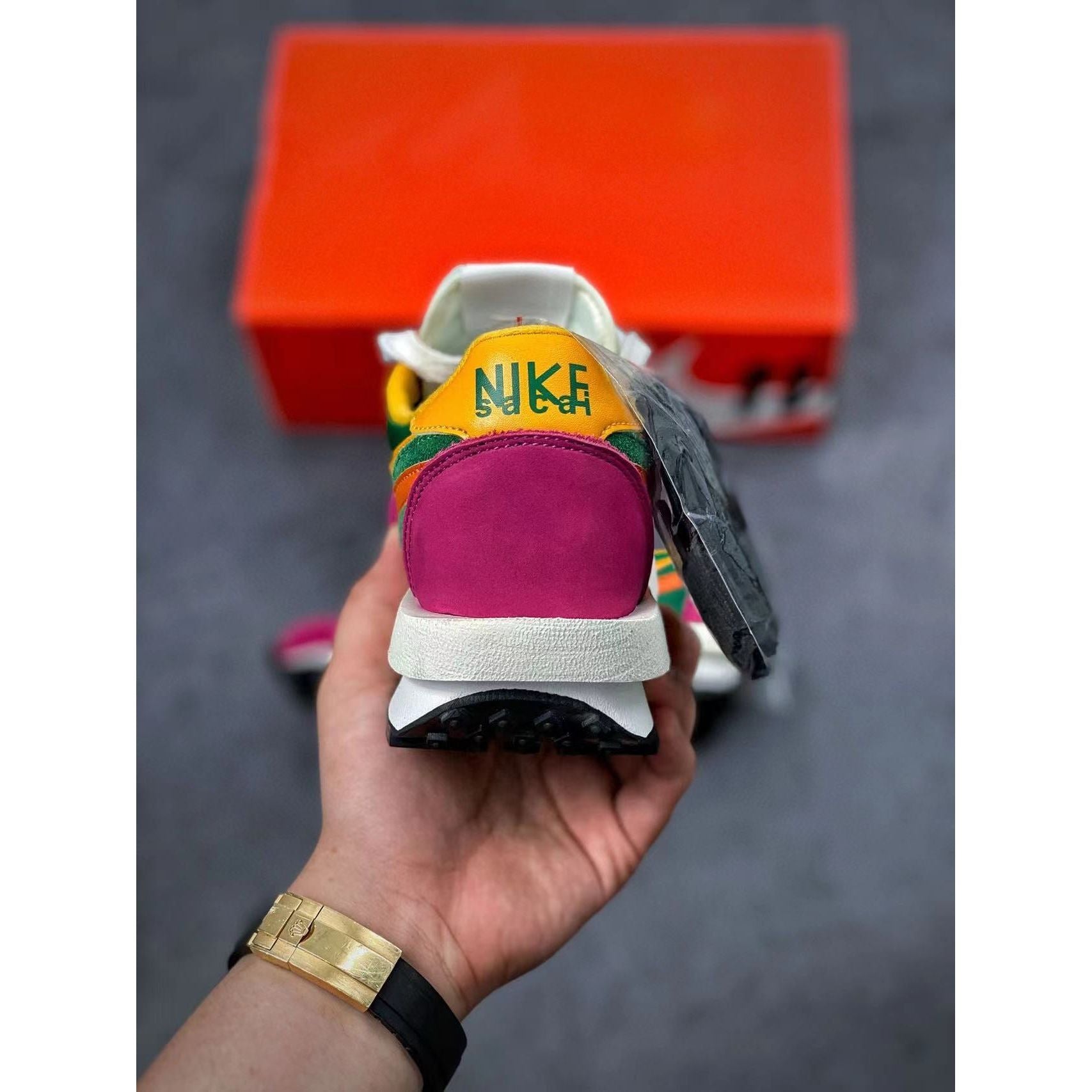 Sacai x LDWaffle 'Pine Green' - Image 7