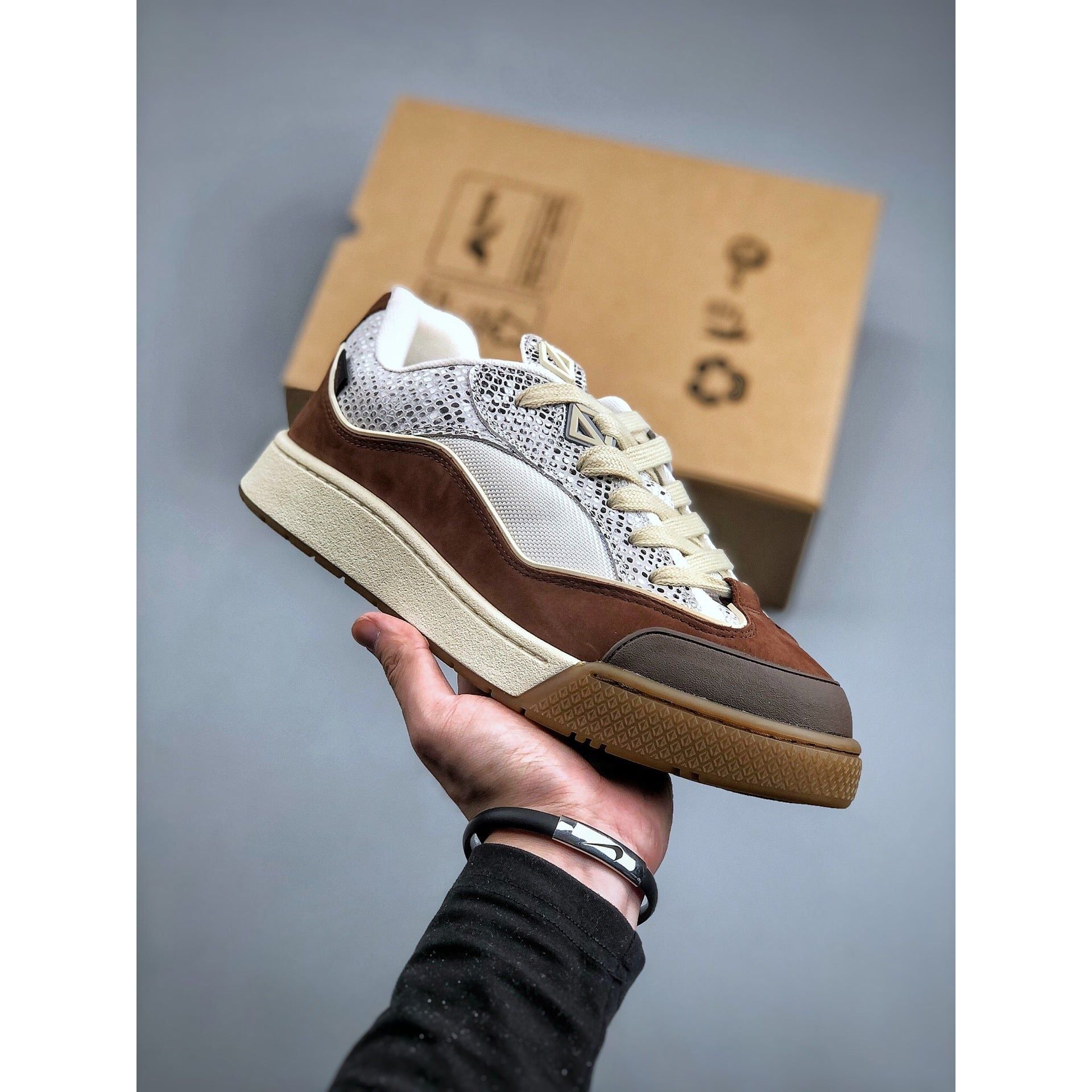 Cactus Jack x CD B713 'Beige Brown Python' - Image 2
