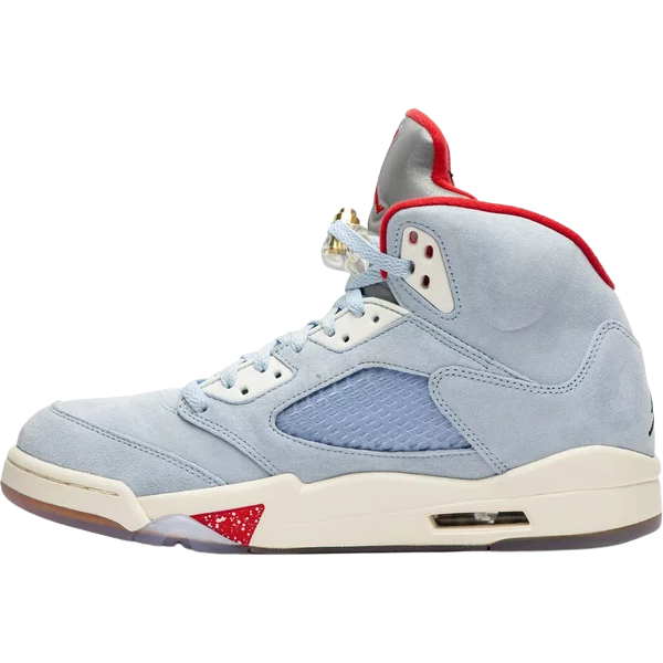 AJ 5 Retro x Trophy Room 'Ice Blue' - Image 2