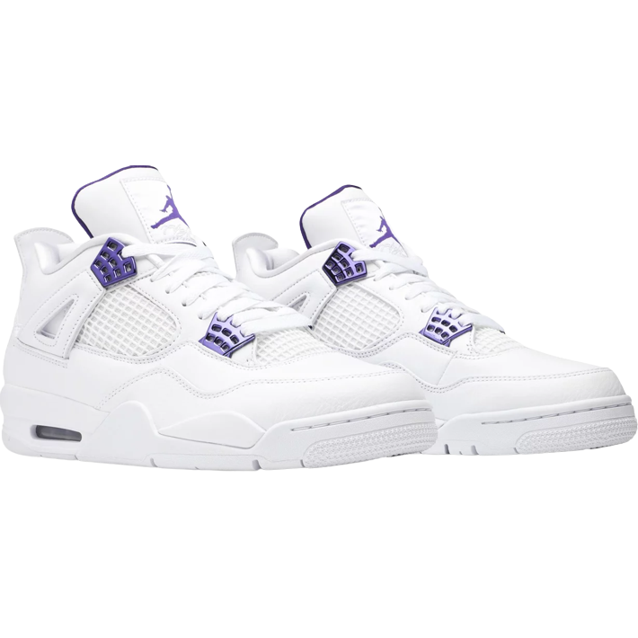 AJ 4 Retro 'Purple Metallic' - Image 4