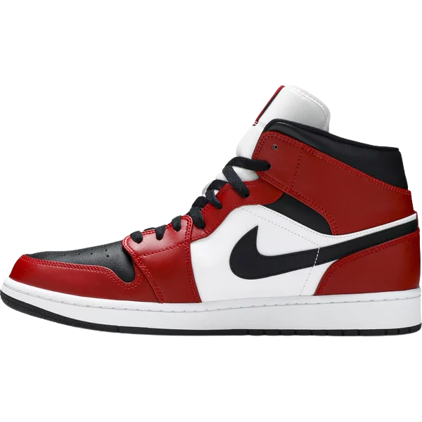 AJ 1 Mid 'Chicago Black Toe' - Image 2