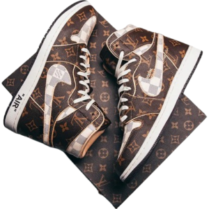AJ 1 High x LV Customs