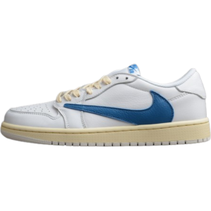 AJ 1 Low x Travis Scott 'White Blue' Customs