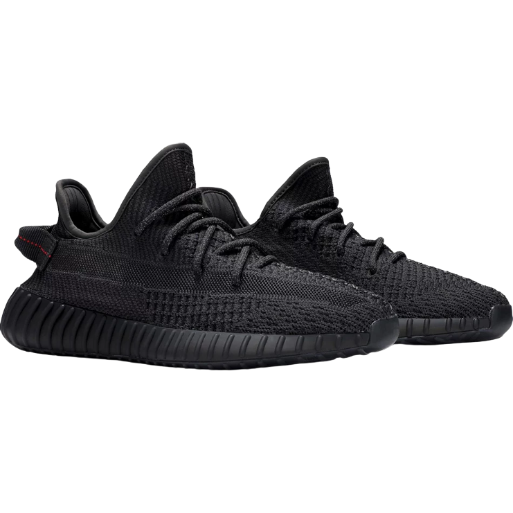 YZY Boost 350 V2 'Black Non-Reflective' - Image 4